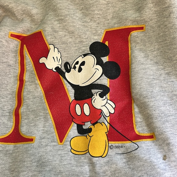 Vintage Disney Mickey Mouse grey sweater pullover size extra large women’s - Picture 11 of 13
